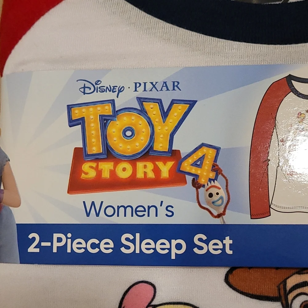🔴🔴 Women’s Toy Story Long-sleeve and Pants Pajamas (size M) NWT - Picture 3 of 6